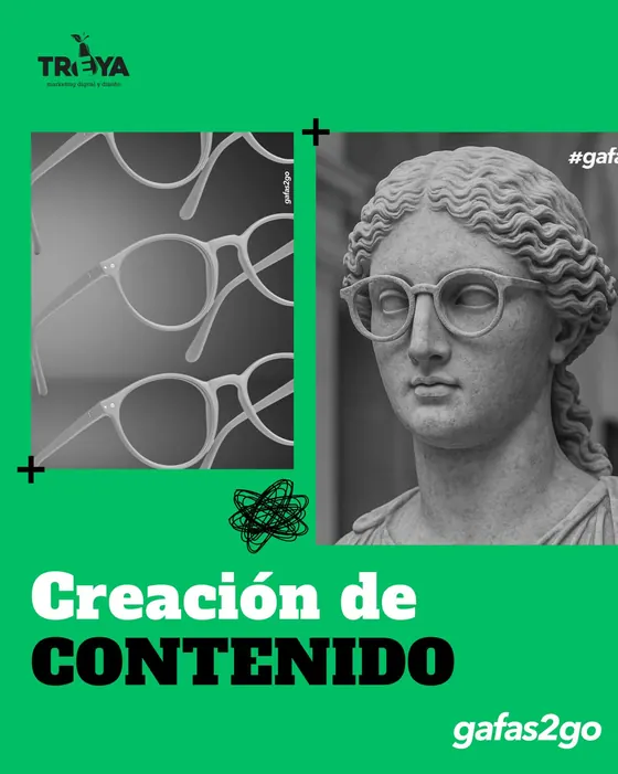 Creación de contenido para gafas2go